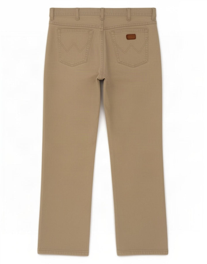 Ανδρικό τζιν ίσιο Wrangler W36 L29 Μπεζ