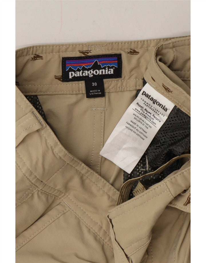 Ανδρικό σορτς Chino Patagonia W30 Medium Beige Nylon