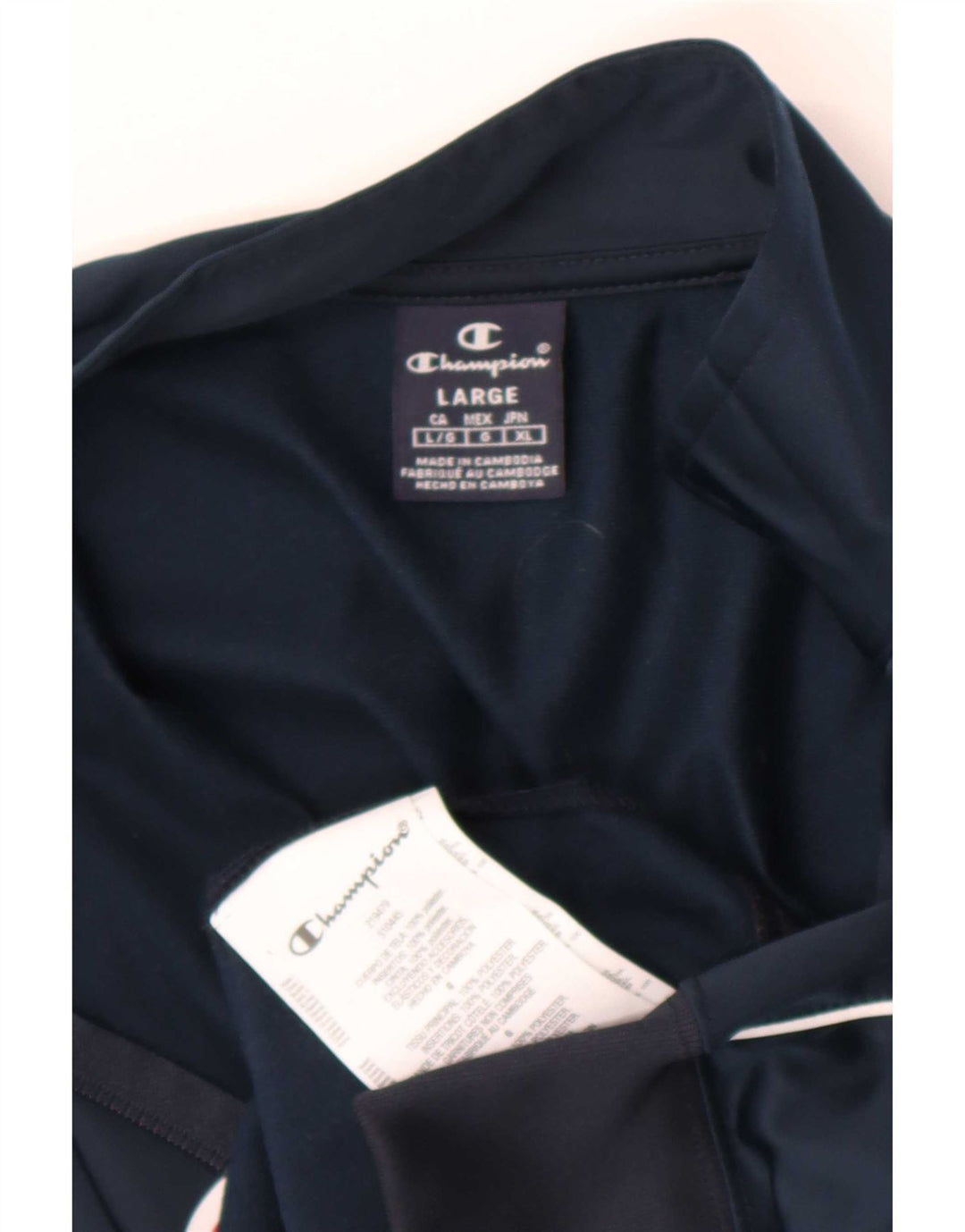 Ανδρική φόρμα Champion Graphic Top Jacket Large Navy Blue Polyester