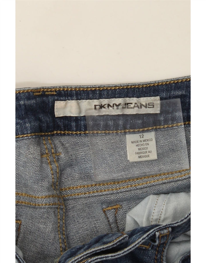 DKNY Γυναικείο τζιν σορτς US 12 Large W32 Μπλε βαμβακερό