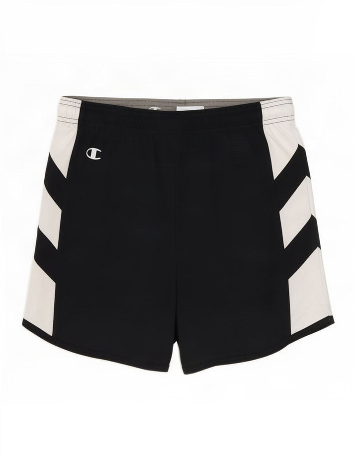 Ανδρικό αθλητικό σορτς Champion Μικρό μπλε Navy Colourblock Πολυεστέρας