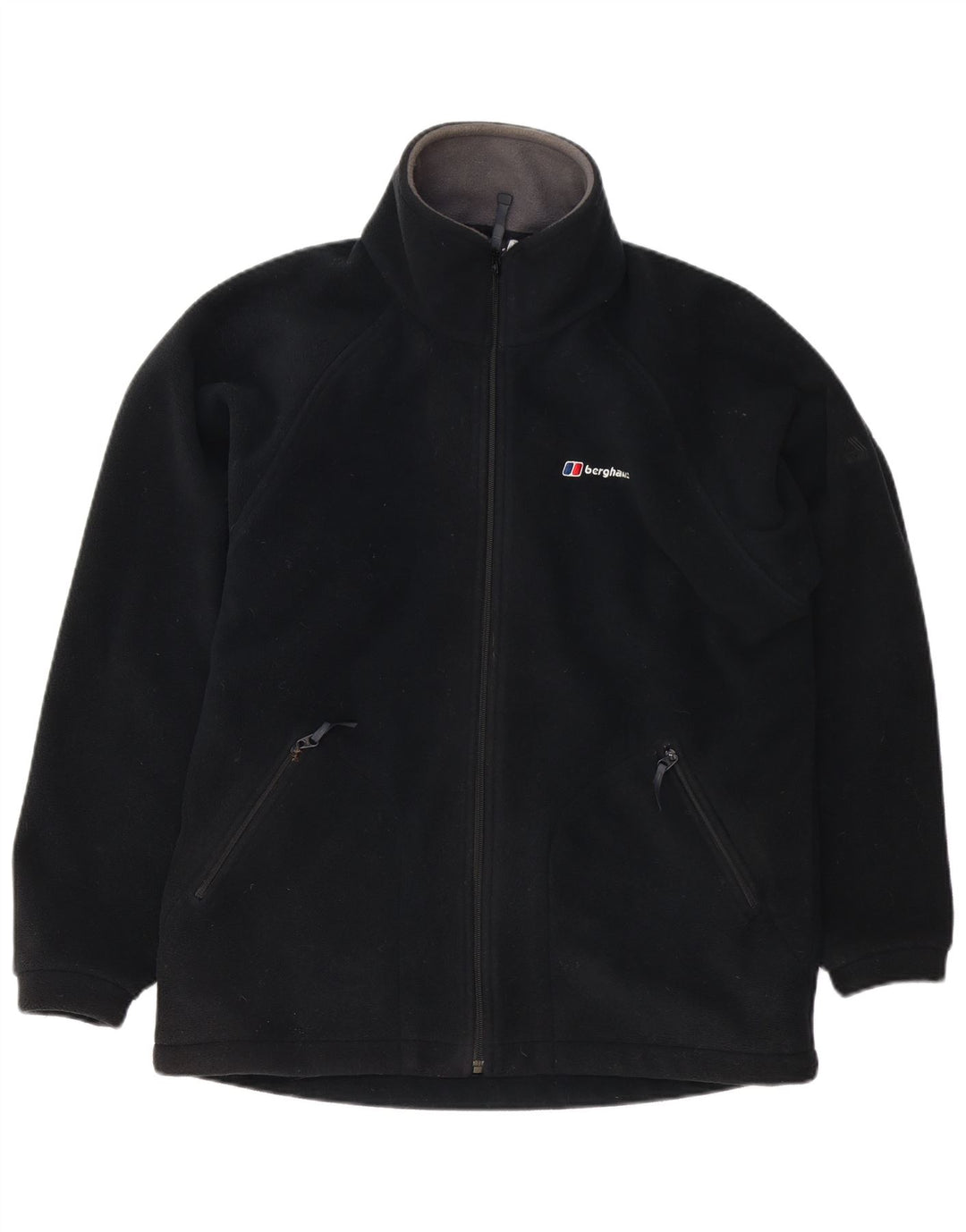 Μπουφάν Berghaus Ανδρικό Fleece Μπουφάν Μεσαίο Μαύρο Πολυεστέρα