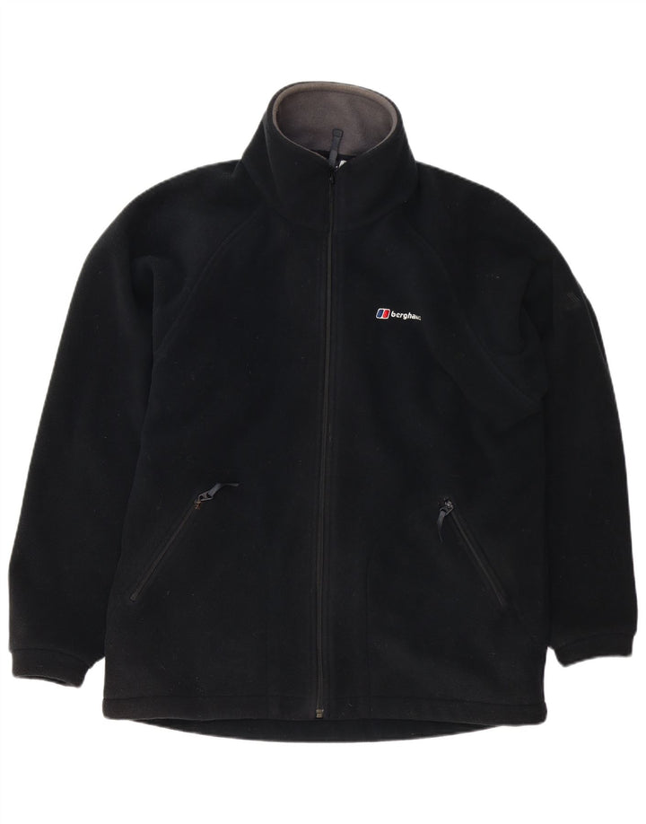 Μπουφάν Berghaus Ανδρικό Fleece Μπουφάν Μεσαίο Μαύρο Πολυεστέρα