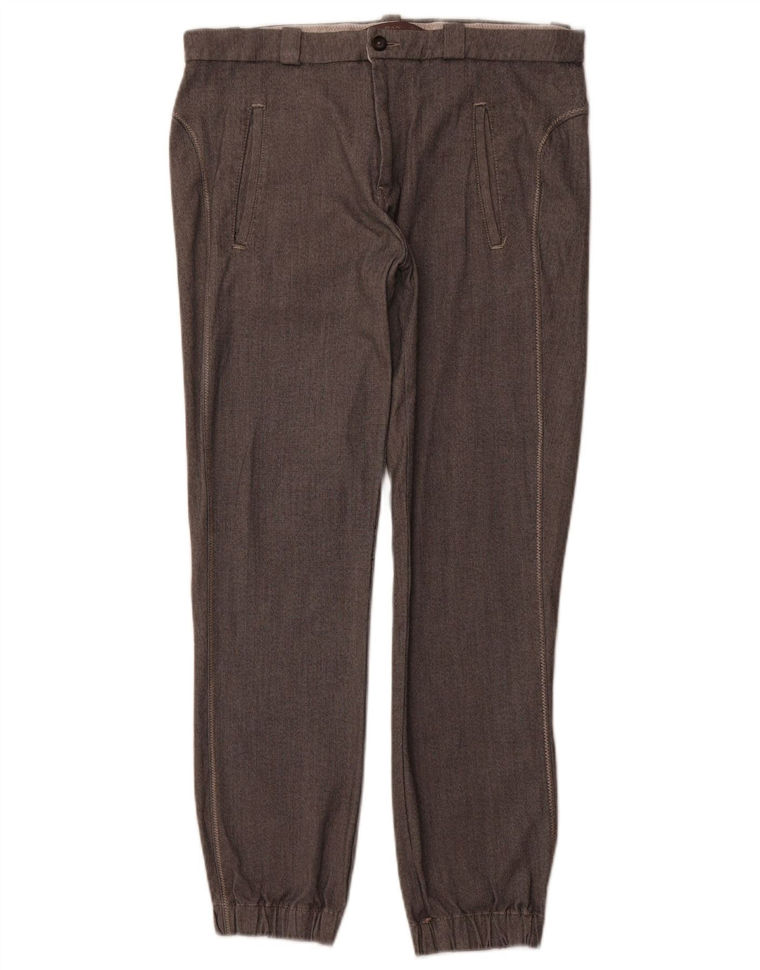 ZARA Ανδρικά παντελόνια Joggers Chino EU 40 Medium W31 L28 Grey Polyester