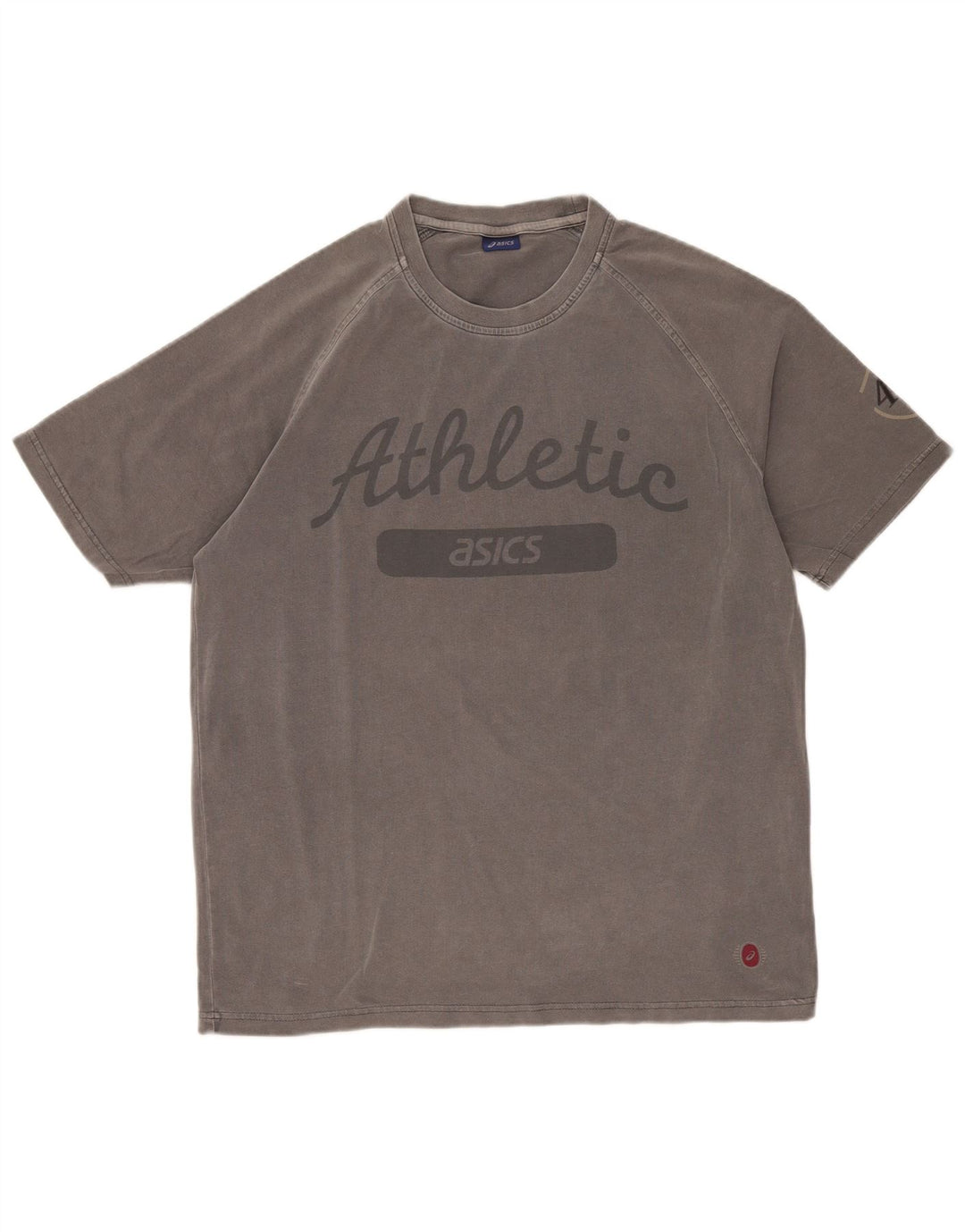 Ανδρικό γραφικό μπλουζάκι Asics Top XL Γκρι
