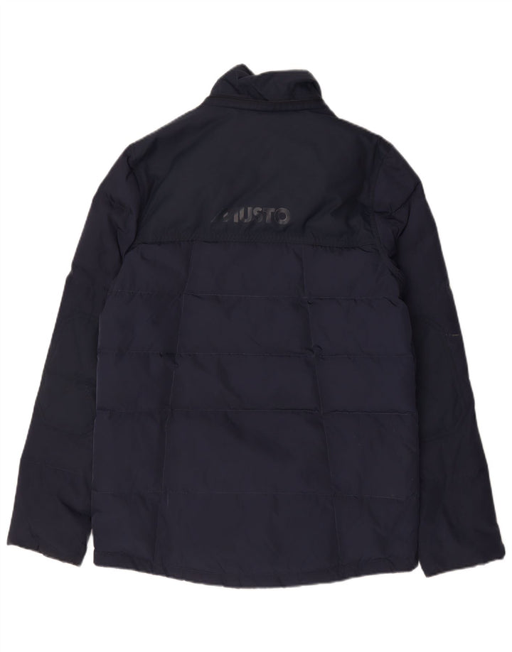 Musto Ανδρικό μπουφάν με επένδυση UK 36 Small Navy Blue Nylon