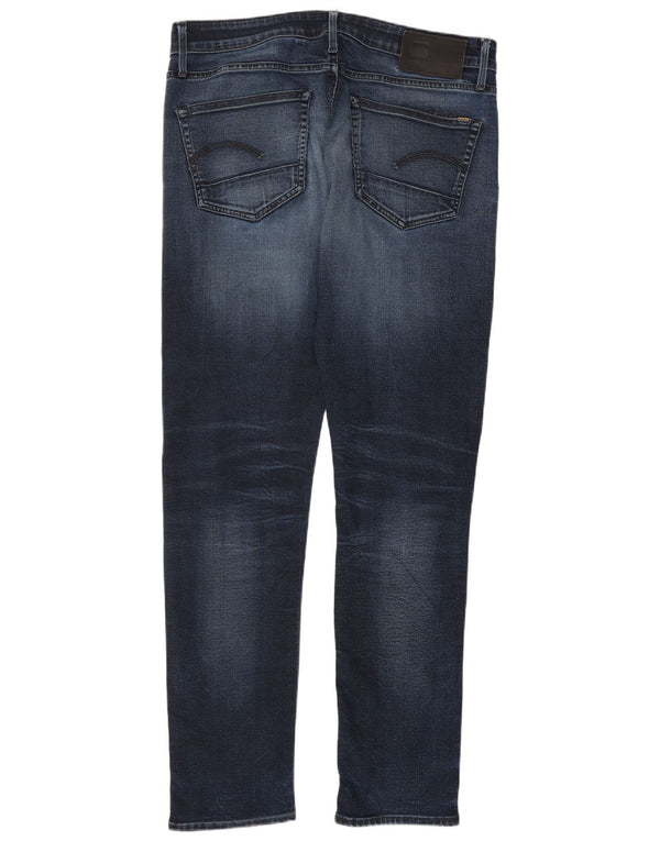 Ανδρικό Slim Jeans G-Star W34 L34 Navy Blue Cotton