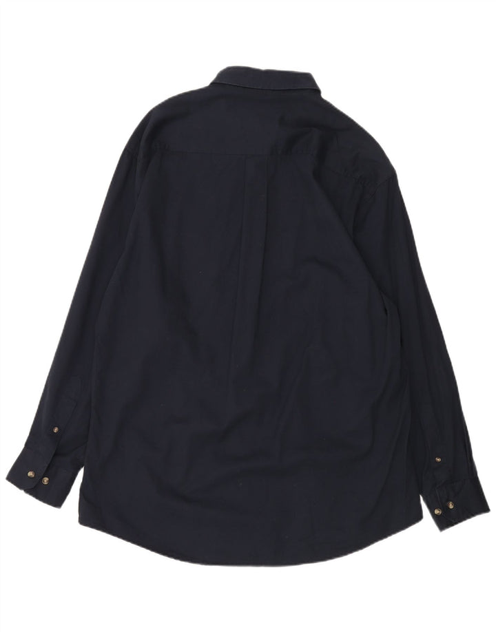 Ανδρικό πουκάμισο Dockers, Βαμβακερό, μεσαίο ναυτικό