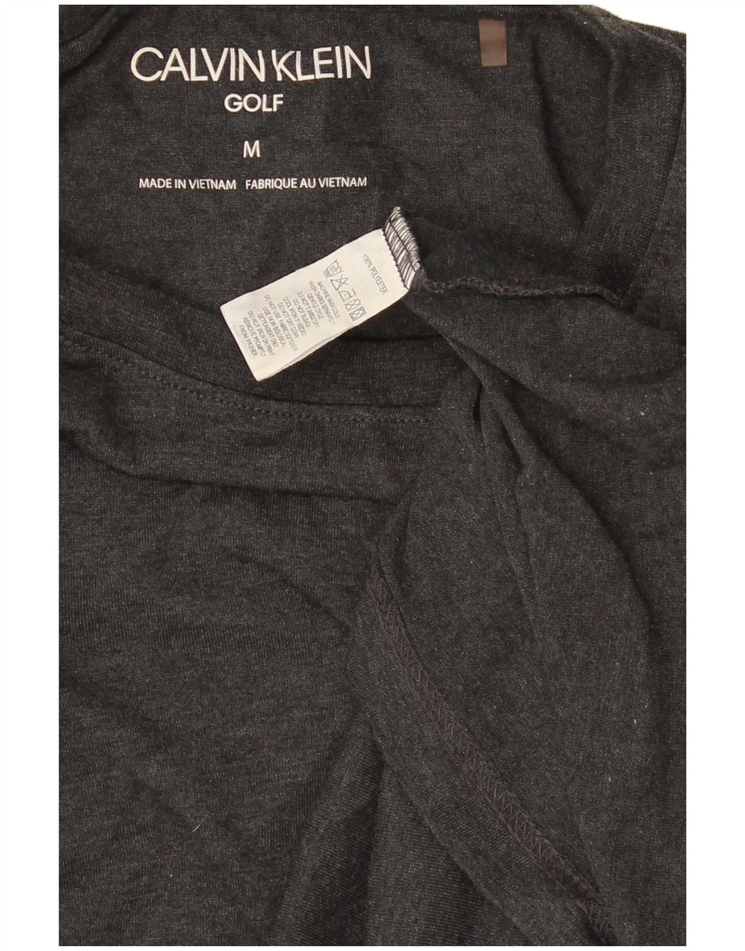 Ανδρικό T-Shirt Calvin Klein Top Medium Grey Polyester