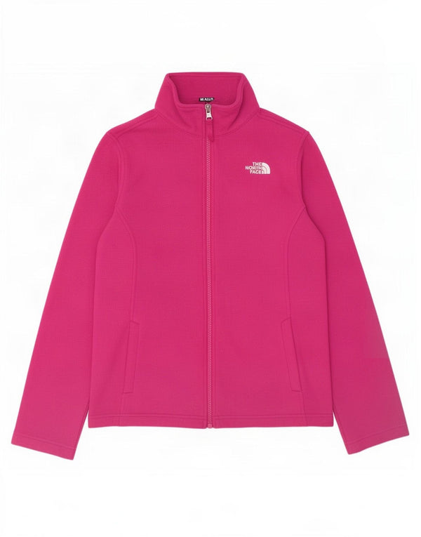 The North Face Girls Liner Fleece Jacket 14-15 Years XL Pink Polyester