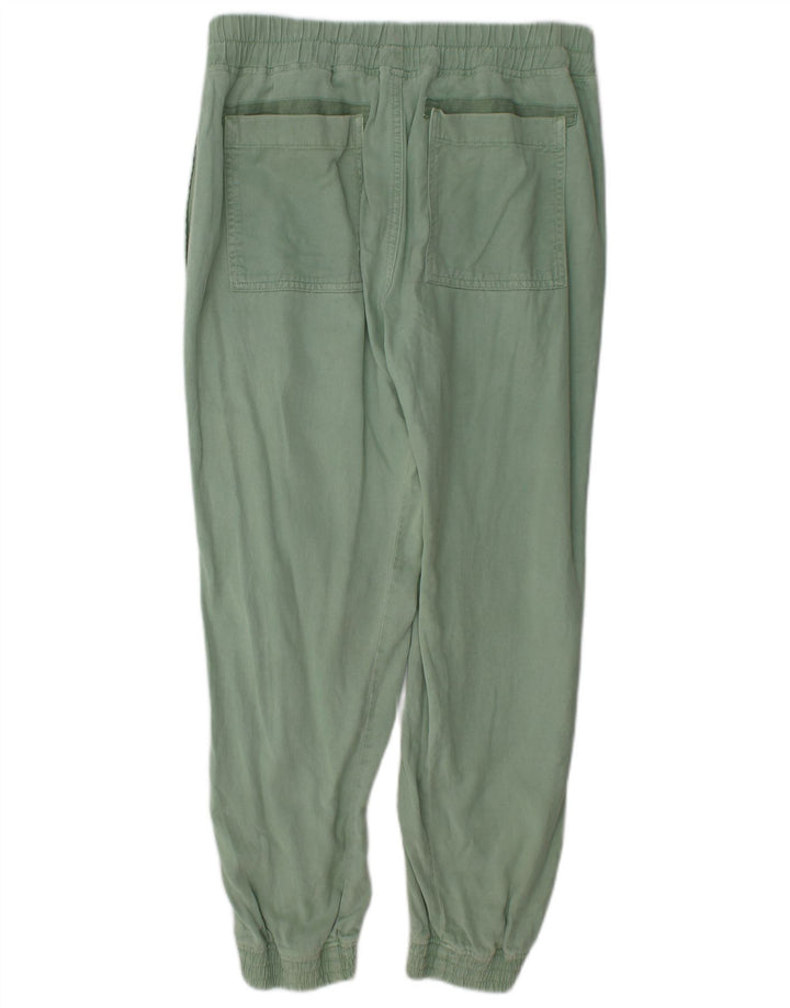 Zara Γυναικείο Παντελόνι Jogger Medium W28 L27 Green Lyocell