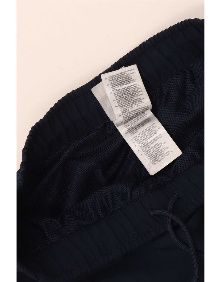 Ανδρικό αθλητικό σορτς Adidas Climalite από μεσαίο μπλε ναυτικό πολυεστέρα