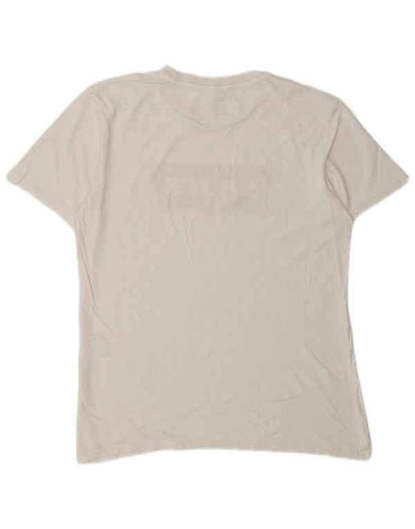 Ανδρικό γραφικό μπλουζάκι LEVI'S Top Medium White