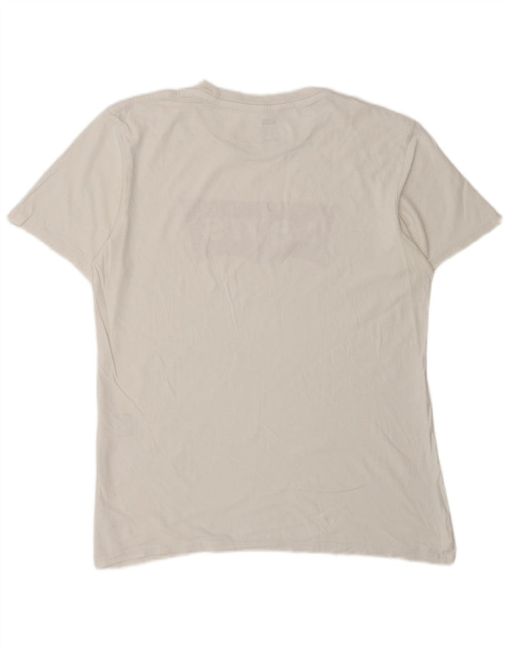 Ανδρικό γραφικό μπλουζάκι LEVI'S Top Medium White