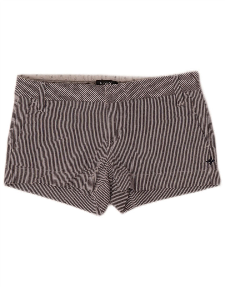 Hurley Γυναικείο Hot Παντελόνι US 7 Medium W32 Μπλε ριγέ βαμβακερό