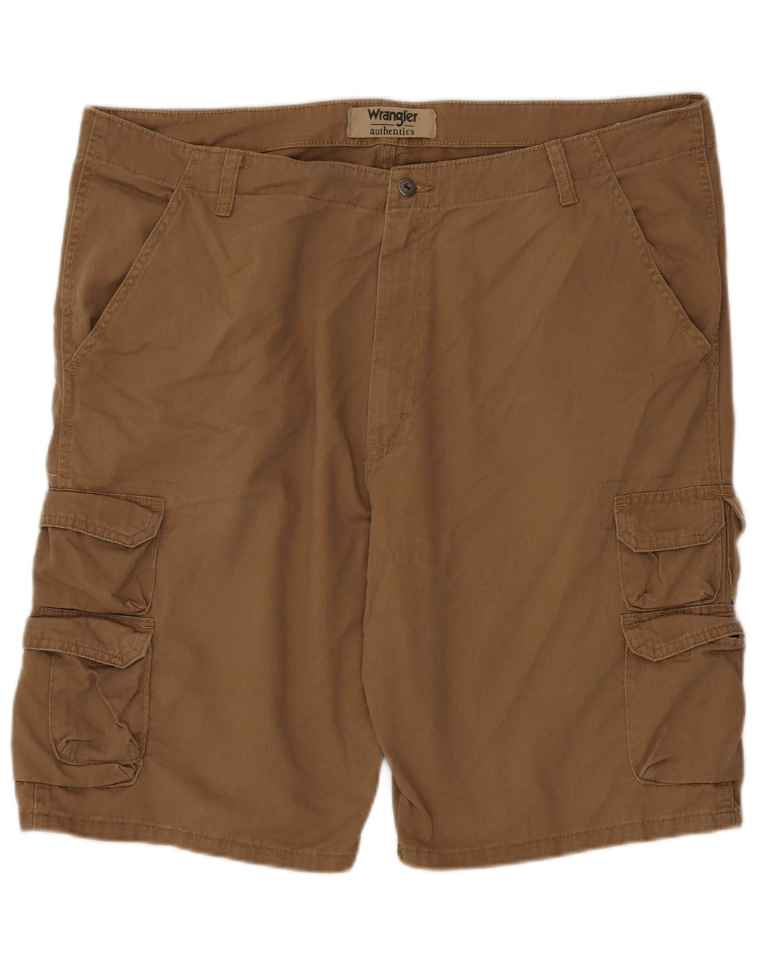 Ανδρικό σορτς Wrangler Cargo W42 2XL Καφέ Βαμβακερό