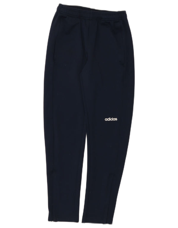 Παντελόνι αθλητικής φόρμας Adidas Boys Climalite 11-12 ετών Navy Blue Polyester