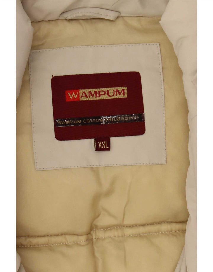 Wampum Ανδρικό μπουφάν με επένδυση UK 44 2XL Beige Polyester
