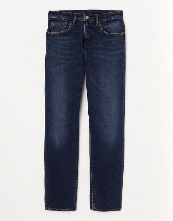 Ανδρικό τζιν Levi's Straight W31 L30 Navy Blue Cotton