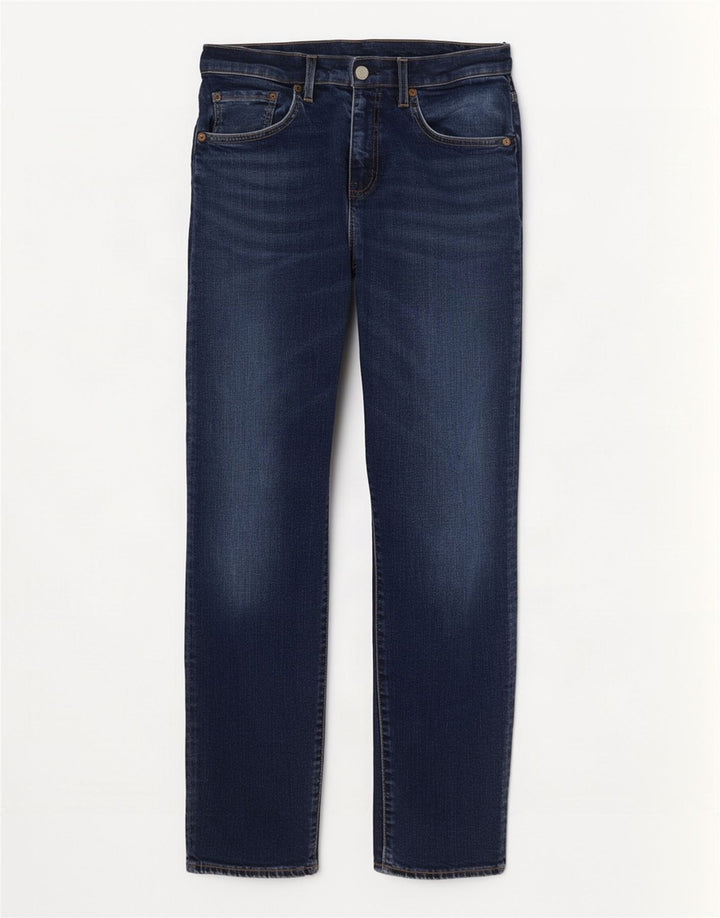 Ανδρικό τζιν Levi's Straight W31 L30 Navy Blue Cotton