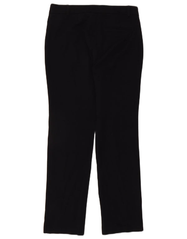 Marks & Spencer Γυναικείο ίσιο casual παντελόνι UK 12 Medium W30 L30 μαύρο