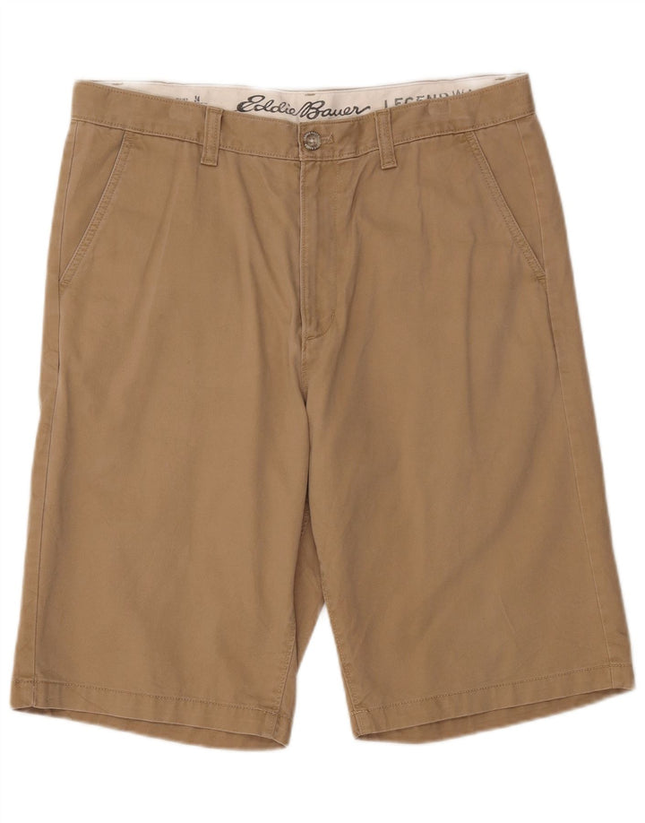 EDDIE BAUER Ανδρικό σορτς Chino W34 Μεγάλο Μπεζ βαμβακερό