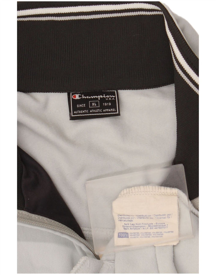 Ανδρική αθλητική φόρμα CHAMPION Top Jacket XL Grey Polyester