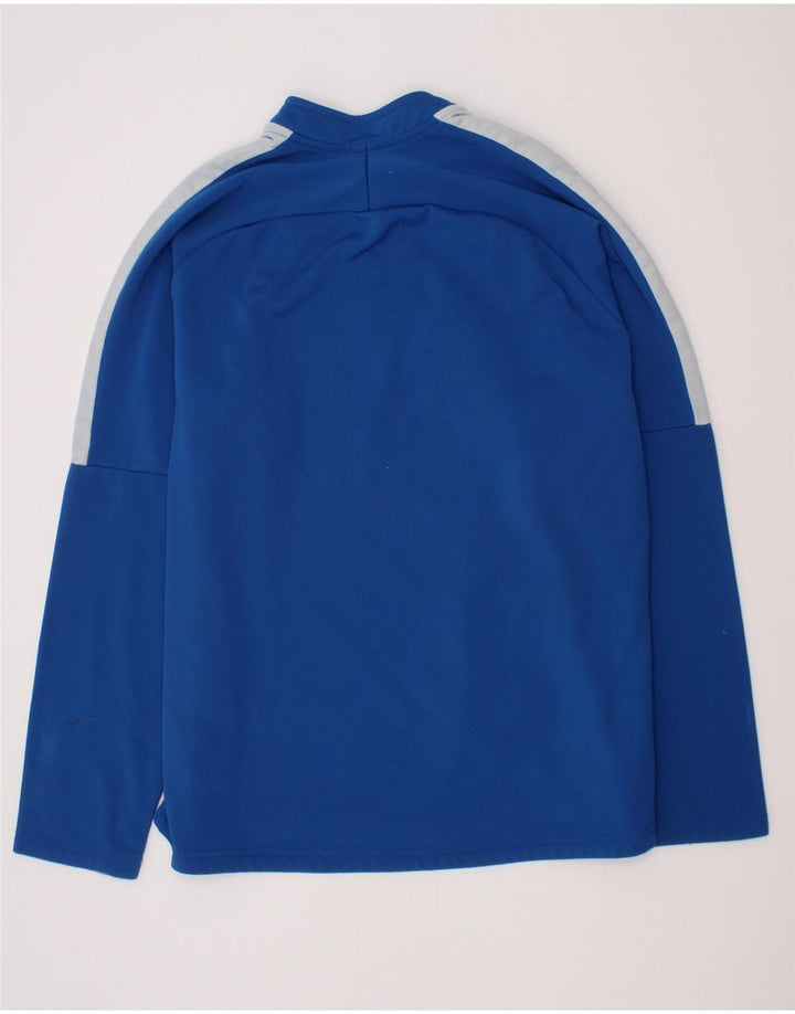 Nike Boys Dri Fit πουλόβερ φόρμα φόρμας 13-14 ετών XL Blue Colourblock
