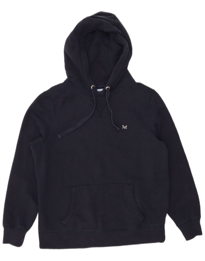 CREW ΕΝΔΥΜΑΤΑ Γυναικεία Hoodie Jumper UK 12 Medium Navy Blue