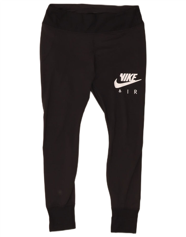 Γυναικεία γραφικά κολάν Nike UK 14 Large Black Polyester