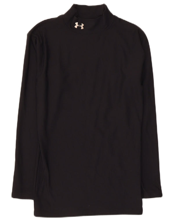 Under Armour Γυναικείο Μακρυμάνικο UK 10 Small Black Nylon