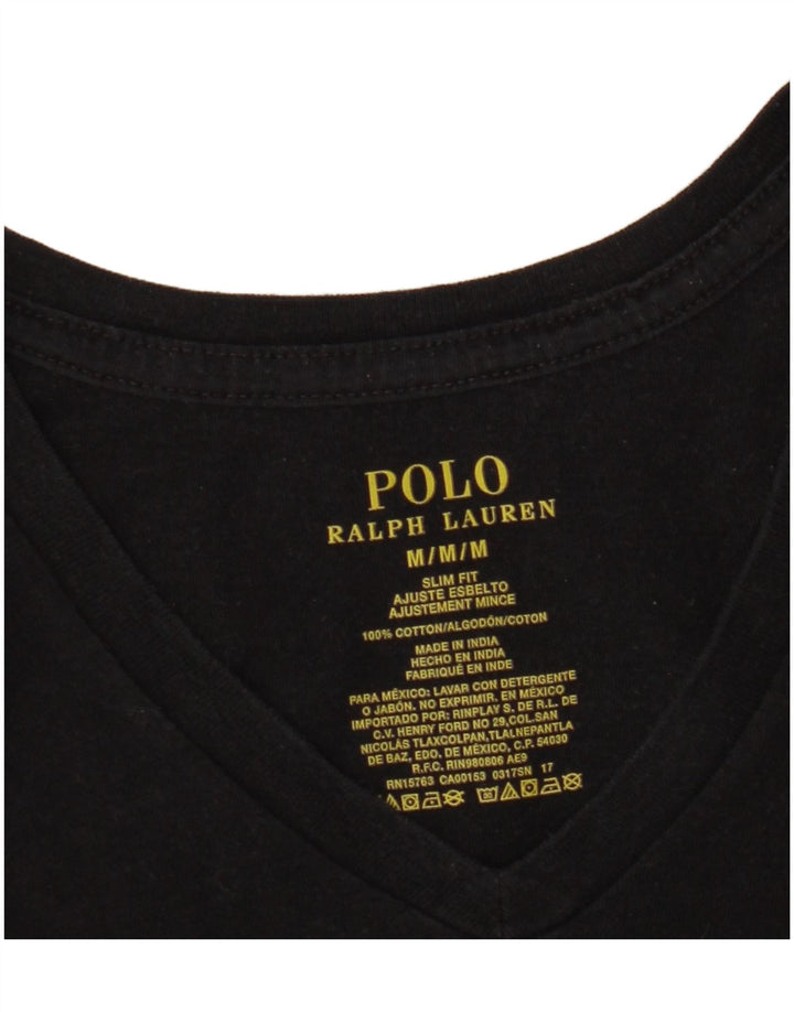 Μπλουζάκι POLO RALPH LAUREN Ανδρικό μπλουζάκι με λεπτή εφαρμογή, μεσαίο βαμβακερό