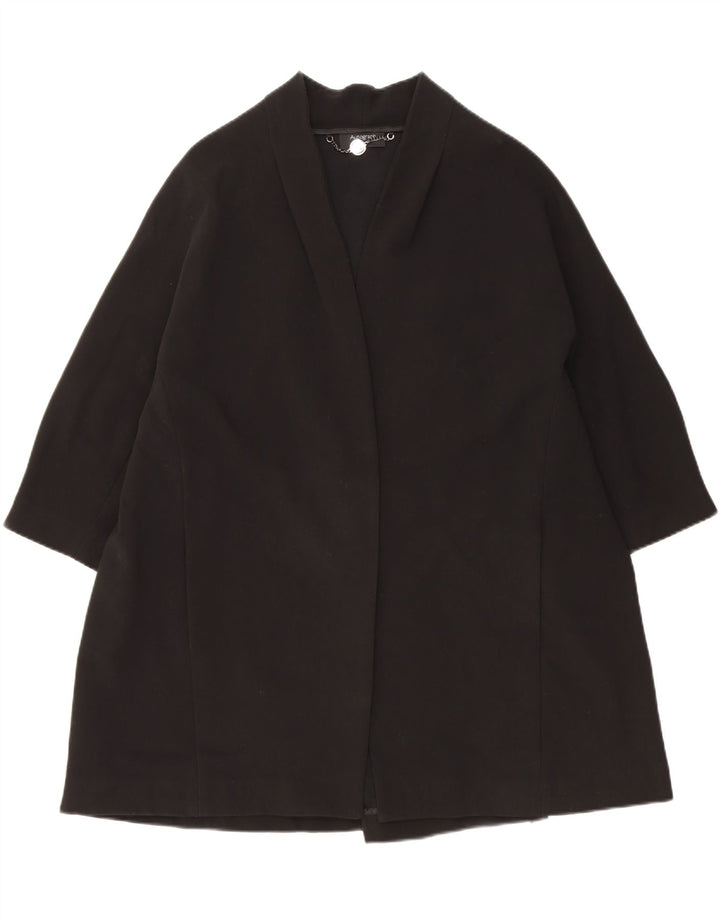 Marks & Spencer Γυναικείο Open Oversized Πανωφόρι UK 18 XL Μαύρο