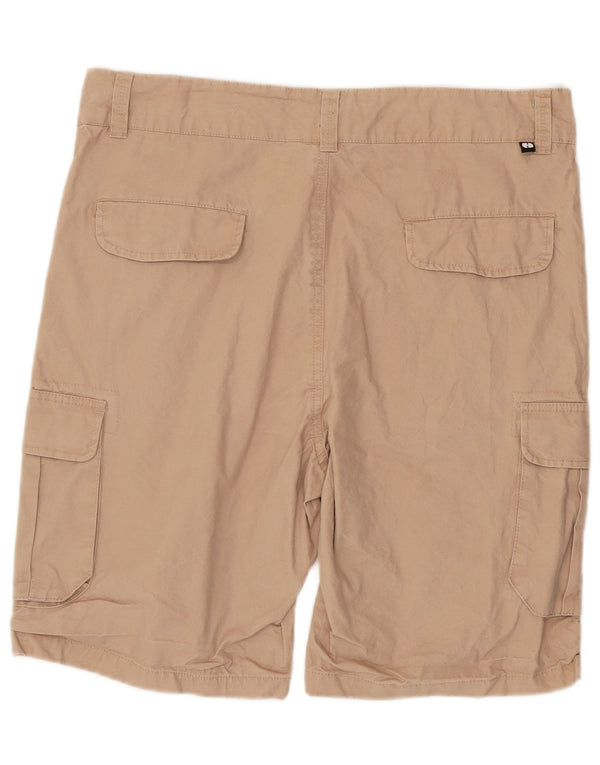 SNEAKER FREAK  Mens Cargo Shorts XL W38  Beige Cotton
