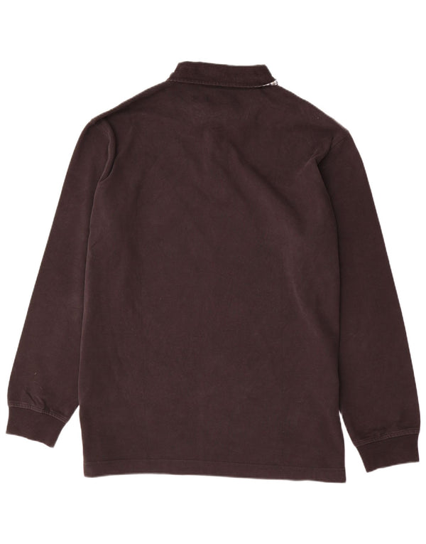 Marlboro Classics Ανδρικό μακρυμάνικο μπλουζάκι ράγκμπι πόλο 3XL μαύρο βαμβακερό