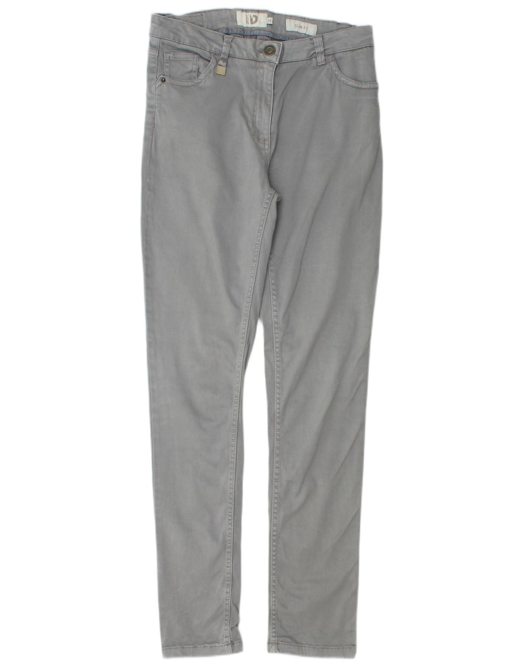 Dack's Womens Slim Fit Casual Παντελόνι IT 44 Medium W28 L30 Γκρι βαμβακερό