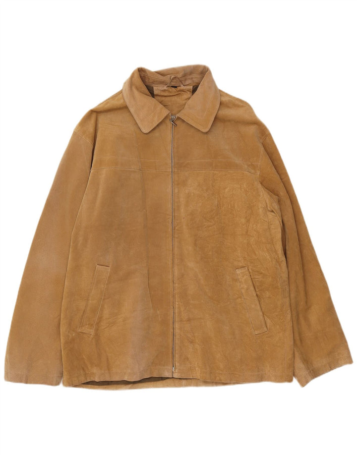 LERROS Ανδρικό Suede Jacket UK 42 XL Beige Leather