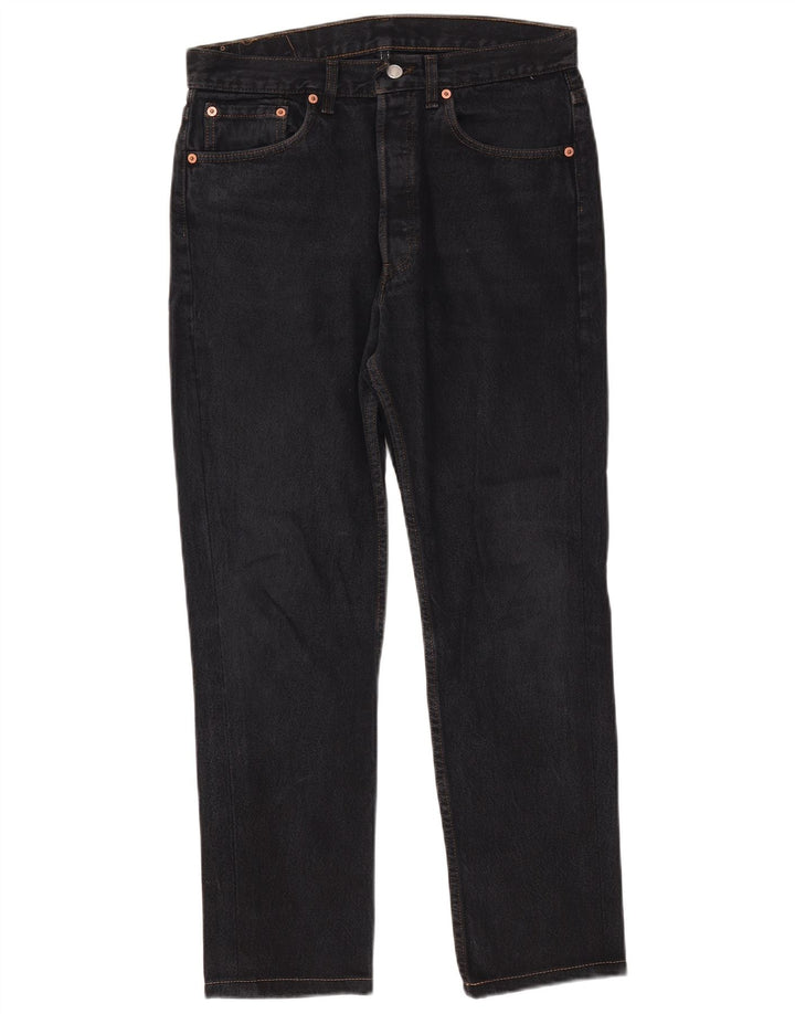Ανδρικό τζιν Levi's Slim W32 L30 Μαύρο