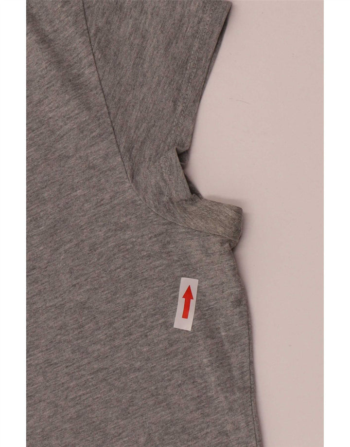 Γυναικείο γραφικό μπλουζάκι Puma Top UK 14 Medium Grey