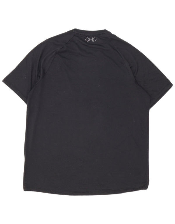 Under Armour Ανδρικό T-Shirt Heat Gear Top Large Μαύρο