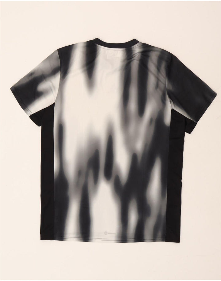 Adidas Ανδρικό T-Shirt Aeroready Top Medium Black Tie Dye