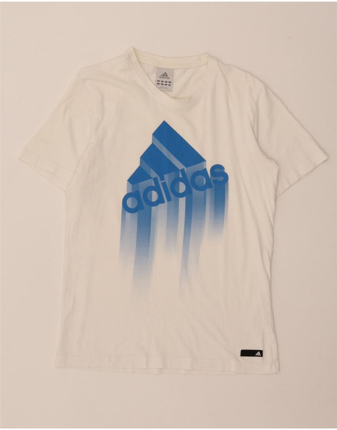 Ανδρικό γραφικό T-shirt Adidas Top Small White