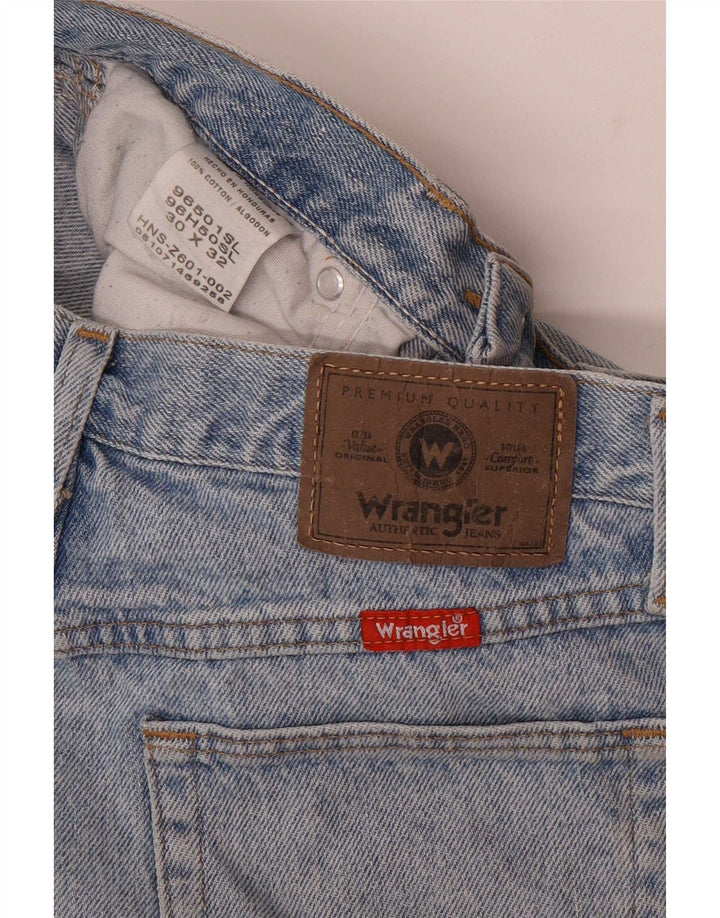 Γυναικείο ίσιο τζιν Wrangler W30 L32 Μπλε βαμβακερό