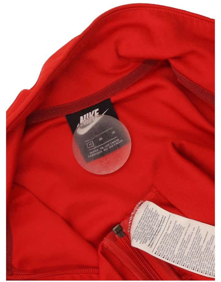 Ανδρική φόρμα φόρμας Nike με γραφικές φόρμες Nike Μπουφάν με μεσαίο κόκκινο χρώμα από πολυεστέρα