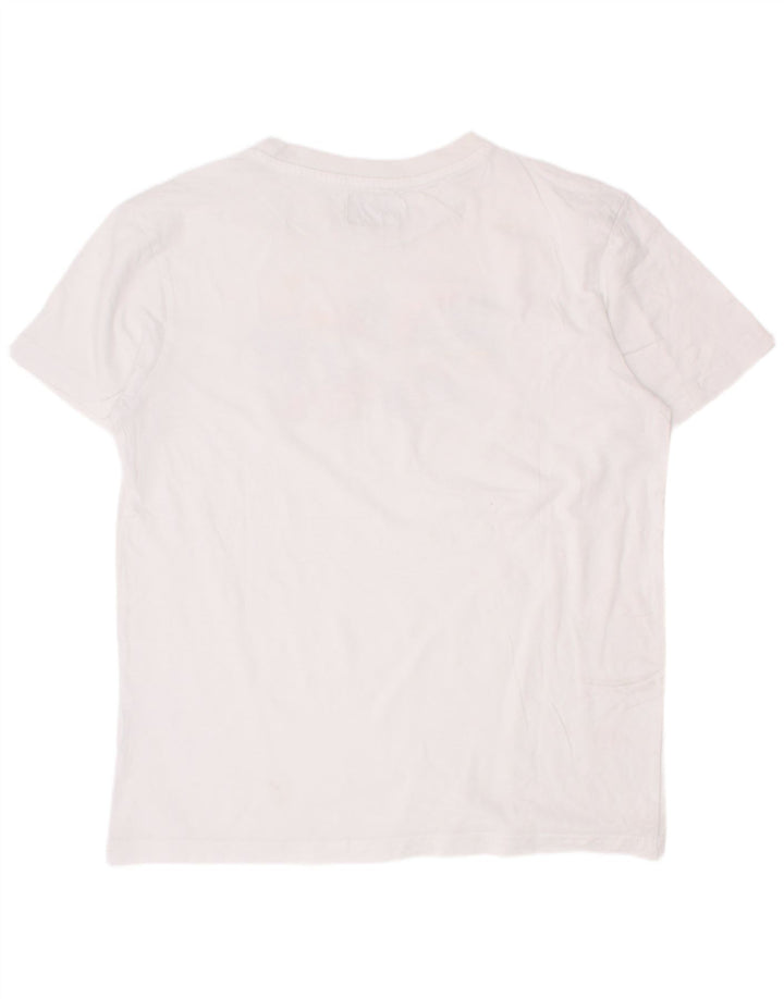 Kappa Boys Graphic T-Shirt Top 11-12 Years Λευκό