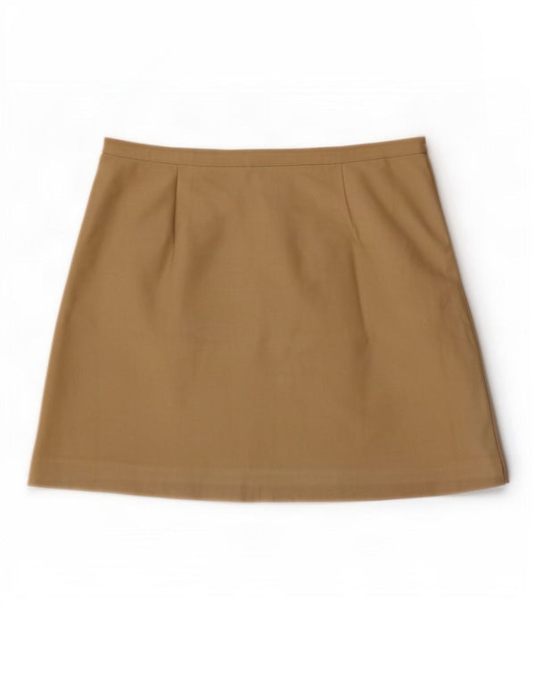 P.S. Εταιρεία Γυναικεία Μίνι Φούστα UK 16 Large W30 Khaki Polyester