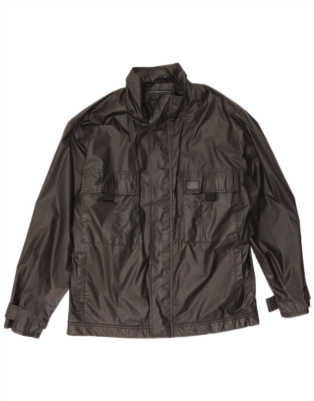 Ανδρικό τζάκετ Le Frog Utility UK 38 Medium Black Polyester