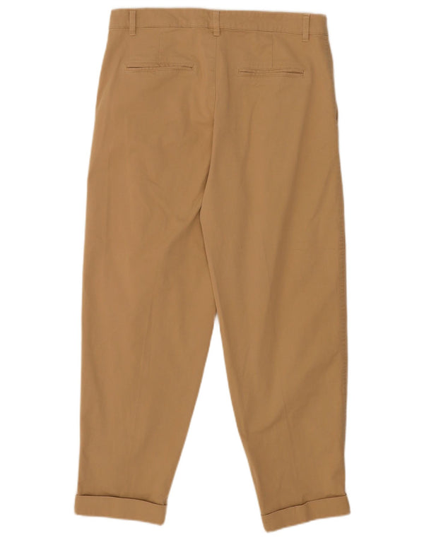 Zara Γυναικείο κωνικό παντελόνι Chino EU 40 Medium W30 L25 Beige