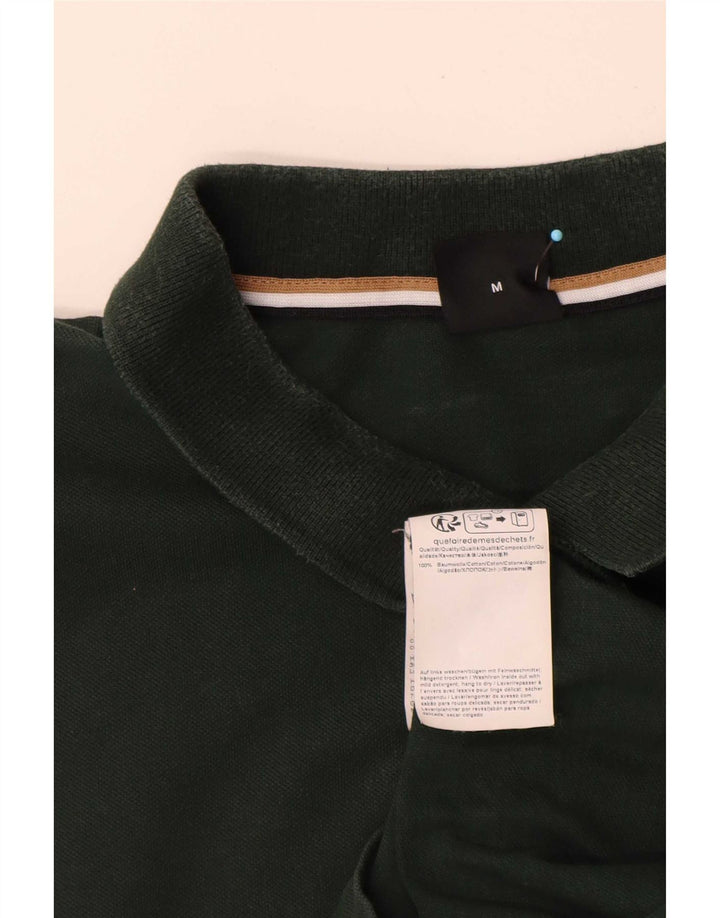 Ανδρικό μπλουζάκι πόλο Hugo Boss, μεσαίο πράσινο βαμβακερό