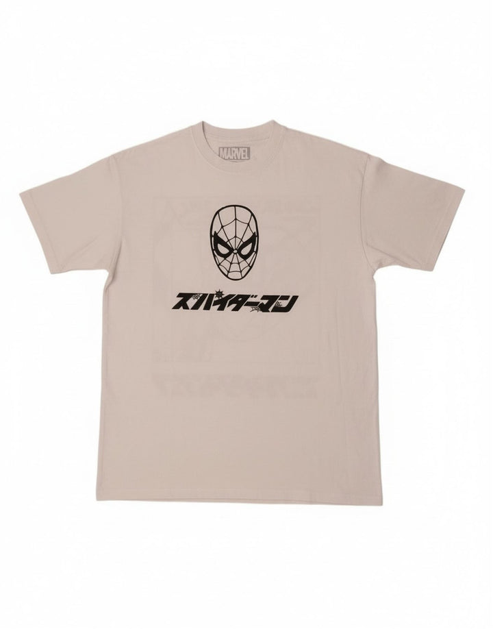 Pull & Bear Ανδρικό T-Shirt Marvel Graphic Top Medium White